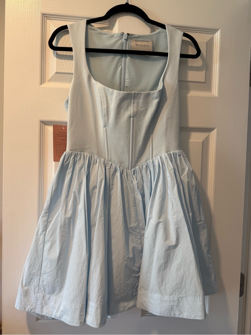 Anthropology BHLDN Light Blue Party Dress